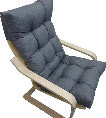 Jacek POÄNG Polsterkissen für Sessel, 10 cm, PELLO (Grau)