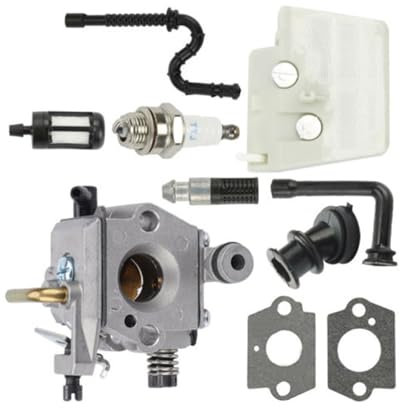 carburer accessories For Stihl 024 026 MS240 MS260 Chainsaw Carburetor Air Filter Carb Fuel Line Part Access Carburetor Replacement Kit