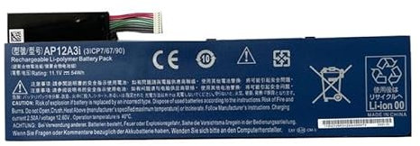 YXYOZMD Batería AP12A3I AP12A4I Compatible con Acer para Aspire W700 MA50 Tablet M3 M5 U M5-481G M3-581TG M5-481TG-6814