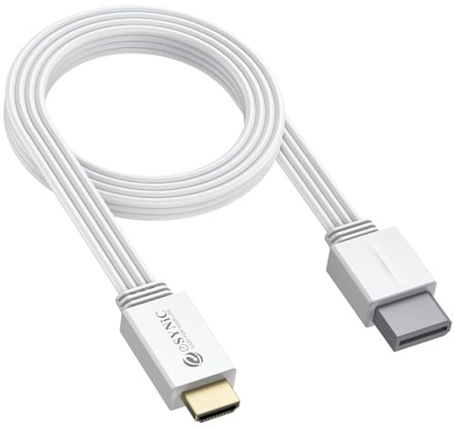 eSynic Convertitore da Wii a HDMI con Cavo 1.2m, Adattatore Supporta i Giochi Console in HD1080P/720P su HDTV, Compatibile con Wii/WiiU, Supporta PAL NTSC per Monitor, Proiettore e TV