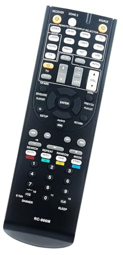 GKYQVE RC866M Universals Receiver Fernbedienungen für HTR391 TXNR315 Nahtlose Integrationsmaterialien Instants Setups Universals Remote für Verstärker