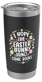 Ich hoffe, der Osterhase bringt Comics Doppelwandiger Edelstahl-Thermobecher