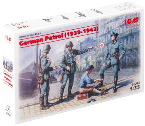 ICM 1:35 - German Patrol (1943-1945) 4 Figs
