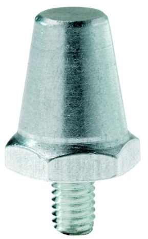 uhlsport Alu Rugby League -1007251-, Größe:14 MM 100St.;Farbe:Silber