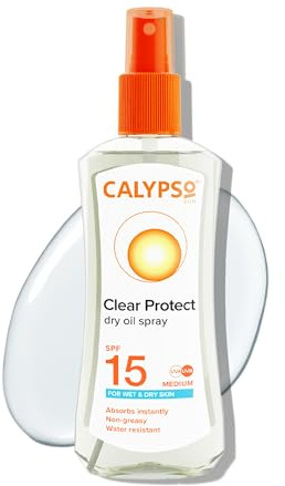 Calypso Dry Oil Wet Skin Spray SPF15