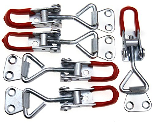 5x Einstellbare Kniehebelspanner 100KG/220lbs Schlösser Verriegelung