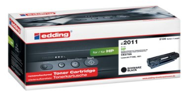 edding Toner EDD-2011 - Schwarz - Reichweite 2100 Seiten - Ersetzt HP 78A (CE278A)
