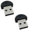 Igoolee 2 pz USB 2.0 Mini microfono, laptop/desktop PC Plug and Play per Skype, MSN, Yahoo recording, Youtube, Google Voice Search e giochi