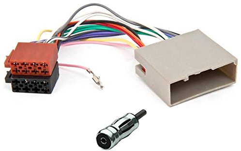 Câble Adaptateur Faisceau ISO connecteur autoradio pour Ford Fiesta Fusion, Land Rover Freelander Auf ISO