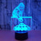 HPBN8 Ltd 3D Billard Lampe USB Power 7 Farben Amazing Optical Illusion 3D LED Lampe Formen Kinder Schlafzimmer Nacht Licht