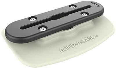 Ram Mounts Retail Gry Bond-A-Base W Tough-Track, RAP-398-GRY-TRACK-A (Tough-Track)