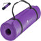 ROMIX Yogamatte 180 x 60 cm – 10 mm Dicke Yoga Trainingsmatte, Rutschfest & Umweltfreundlich Gymnastikmatte, Weich Schaum Pad, Schweißresistente Yoga Matte mit Tragegurt für Fitness, Pilates Matte