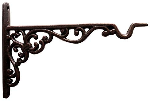 degawo Haken Wandhalterung Blumenampel Landhaus Gusseisen 25 cm Konsole Regal Aufhänger
