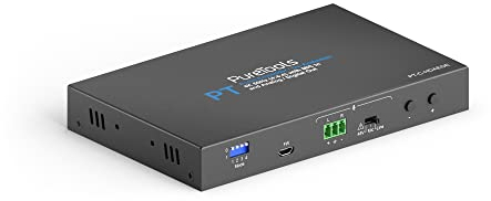 PureTools, HDMI Audio De-Embedder und Embedder mit Down-Scaling, 4K Auflösung, Datenrate bis 18 GB/s, HDMI 2.0, ARC