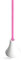 Bathroom Light Pull Cord Strings. Choice of Cord Colours, with Ice White Connector and Acorn, from Sleeklight™ (Bright Pink)