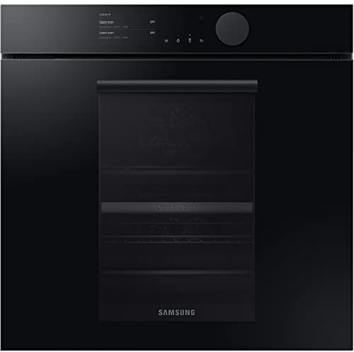 Samsung Infinite Dual Cook Electric Pyrolytic Single Oven - Black