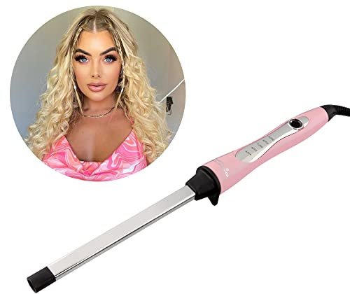 CHOPSTICK STYLER Cheeky, Professional Curling Wand, 5 Variable Temperatures, 10mm x 15 mm by 160mm Chunkier Rectangular Titanium Barrel for Long Lasting, Natural, Voluminous Chopstick Mermaid Curls