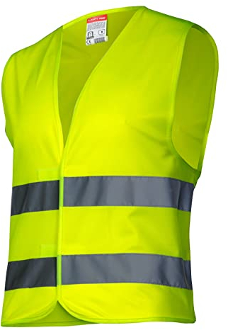 Lahti PRO Warnweste | Größe: M | Farbe: Neongelb | Sicherheitsweste | Arbeitweste | Pannenweste | Unfallweste | Reflektorweste | Reflektierend Auto | KFZ Pannenhilfe für Autofahrern Arbeitskräften