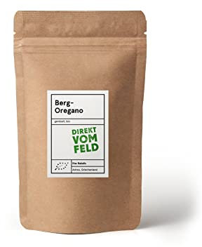 Direkt vom Feld® Berg Oregano | Aroma-Wunder aus den Bergen Griechenlands | BIO, gerebelt | 75g Nachfüllpack