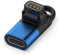 RuenTech Uhr Ladegerät Typ-C Adapter Ladekabel Konverter Kompatibel für Coros Pace 2/Pace 3/Apex/Apex 42mm/Apex 46mm/Apex Pro/Apex 2 Pro/Vertix/Vertix 2/Vertix 2S Smartwatch (Blau)
