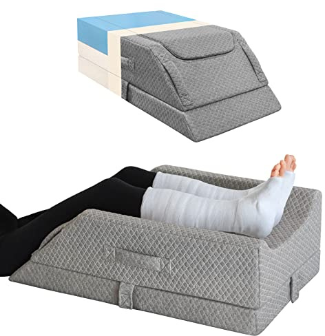 KingPavonini Adjustable Leg Elevation Pillows for Swelling After Surgery