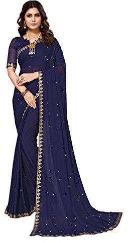 Yashika Sari en Lycra mélangé pour femme