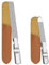 Nail File Set - 2 Pack Metal Nail Files Stainless Steel Double Sided Nail Files for Women and Men Natural Nails Home Salon Travel Use