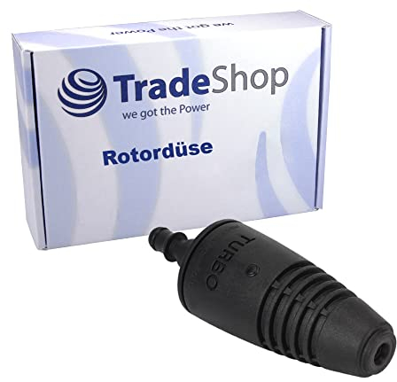 Trade-Shop Düse Rotor/Turbo/Dreckfräser kompatibel mit Kärcher K2 K3 K4 K5 K6 K7 Lavor Comet VAX Hochdruckreiniger