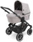 ABC Design 2 in 1 Kinderwagen Salsa 4 Air – Kombikinderwagen für Neugeborene & Babys – Inkl. Sportsitz Buggy & Babywanne – Radfederung & Luftreifen – Farbe: biscuit