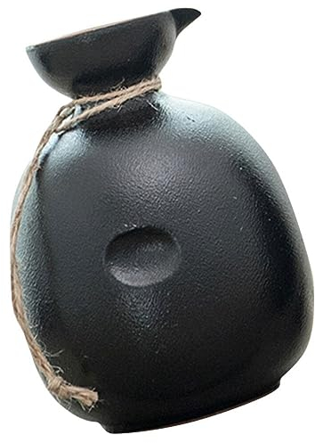 BESTonZON Vasetto Per Sakè in Ceramica Stile Giapponese Bollitore Per Sakè Pentola Per Vino Di Riso Domestica in Ceramica Tradizionale Pentola Per Servire Vino