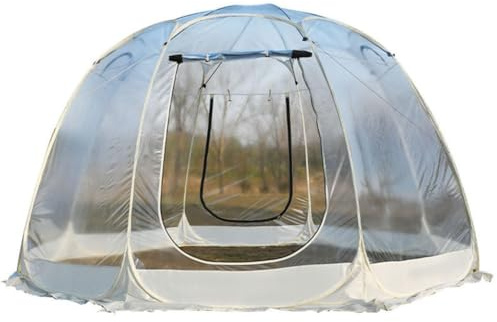4-6 Person Inflatable Bubble Tent - Instant Camping Dome Shelter for Backyard Party, Stargazing - Premium Oversize Greenhouse Weather Pod