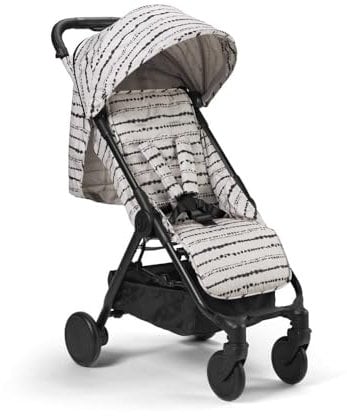 Elodie Details Mondo Stoller® Buggy von Geburt bis 4 Jahre (22 kg) - Liegeposition, Einhand-Faltung und -Steuerung, Leichter Kinderwagen in Kabinengröße - Tidemark Drops