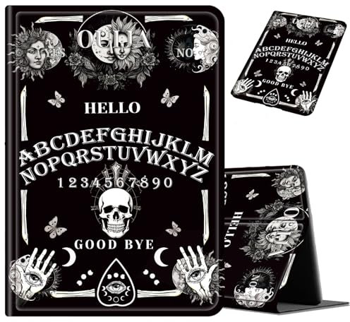 Case for Amazon Fire HD 8 & 8 Plus Tablet (12th/10th Generation, 2022/2020 Release) 8, Slim PU Leather Adjustable Stand Cover, with Smart Sleep/Wake for Fire HD 8 Tablet Case, Ouija Board