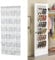 HTRTRR Over Door Shoe Storage 24 Pockets, Hanging Shoe Storage, Door Shoe Rack, Hanging Shoe Organiser, Foldable Transparent Shoe Hanger