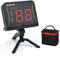 DRM Hockey Shot Puck und Baseball Speed Radar Ballgeschwindigkeitsradar mit roter LED, Messungsfreien Standradar für Lacrosse, Baseball, Hockey, Fußball, Präzisionstrainingsgerät