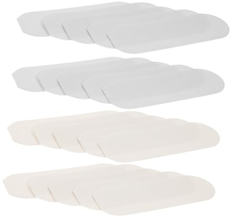 WRITWAA Nachfüllpads mit Praktischer Passform für Fußfeilen 20 Stück zur Entfernung Abgestorbener Haut aus Schleifpapier für Pediküre für Fersen und Füße