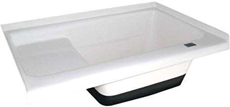 ICON Sit-in Step Tub 00476 TU500RH Baignoire avec bonde à droite Blanc polaire