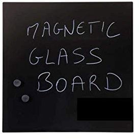 Bi-Office Glass Tableau à mémo en verre 710 x 664 mm Blanc