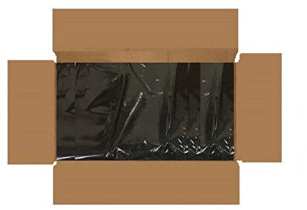 Tezraftaar Heavy Duty Wheelie Bin Bags/Black Sacks/Liners/(760x1200x1370) 160 Gauge Amico (20)