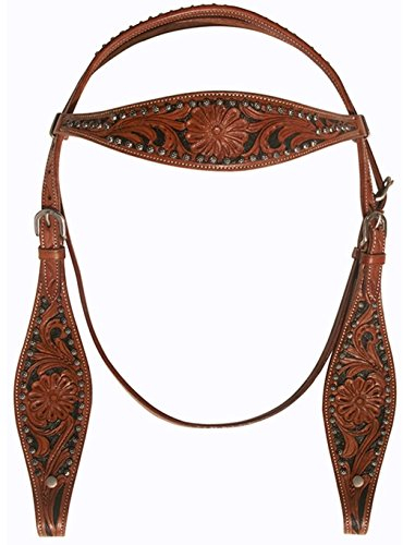 Riding Westernzaum Torrington braun-schwarz Cob