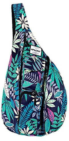 Reise Brusttasche Sling Umhangetasche Rucksack Crossbody Schultertasche | Casual Daypack für Männer Frauen Teenager Arbeit Reise Studie Outdoor Klettern Wandern Laufen
