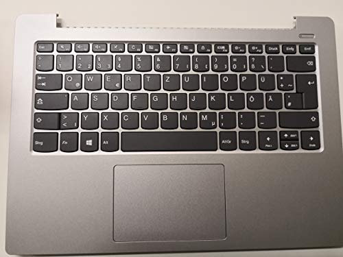 IdeaPad Teclado Lenovo 330s-14IKB 81F4 con alfombrilla para ratón QWERTZ (teclado con touchpad, palmera)