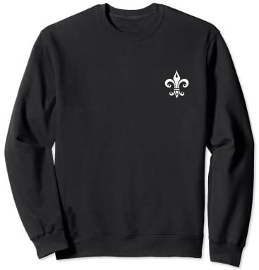 Lys, fleur de lys, fleur de lis, héraldique, France, symbole Sweatshirt