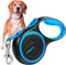 Edipets, Correa Perro Extensible, Retráctil, 3, 5 y 8 Metros, Cinta Flexible para Adiestramiento y Paseo, con Seguro y con Freno, Diseño y Agarre Cómodo (5m más de 20kg, Azul)