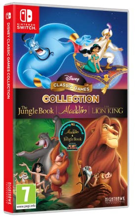 Disney Classic Games Collection: The Jungle Book, Aladdin, and The Lion King - NSW - - Nintendo Switch