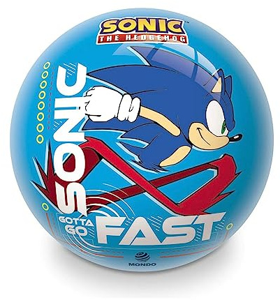 Mondo Toys - SONIC - Pallone 100 grammi PVC Ø 200 - SGONFIO - 26070