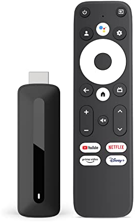 TV-Stick Android 11 Stick TV MECOOL GTV OS mit Netflix Zertifiziert 2GB RAM 8GB ROM BT 5.0 Dual WiFi 2.4G/5G 4K HDR AV1 4K Zertifiziert Google//Prime Video/YouTube