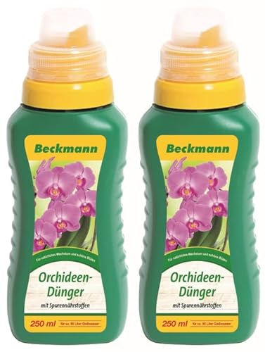 Beckmann Orchideen Dünger Sparpack 2 x 250 ml + gratis 20g Kressesamen Sprint