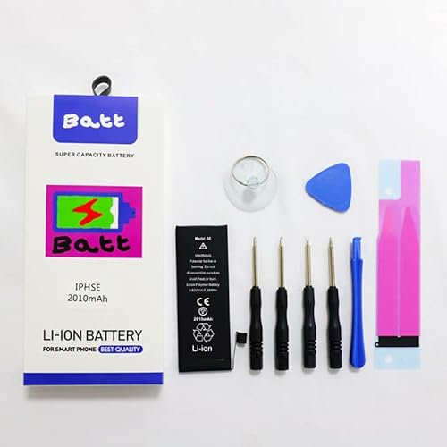 Batt® High Capacity Battery Kit for iPhones Includes All Stickers & MAGNETIC Tools (iPhone 8)