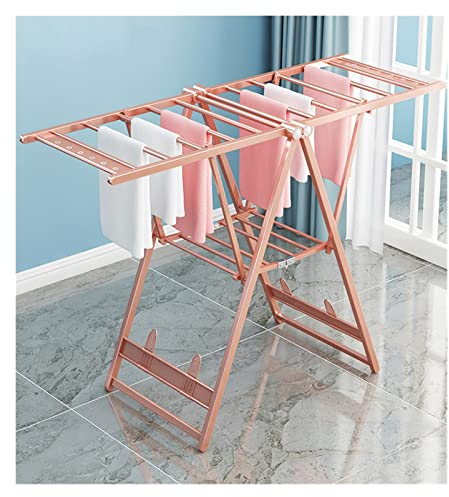 NAMUlA Wäscheständer zum Aufhängen und Trocknen von Kleidern, Kleiderständer zum Trocknen von Kleidern, Faltbarer Kleiderständer für den Innenbereich, Balkon, Zuhause, Baby-Kleidung zum Trocknen von